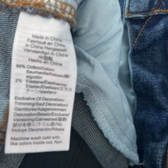 Madewell High Waist Denim Shorts - Blue - Picture 8 of 8